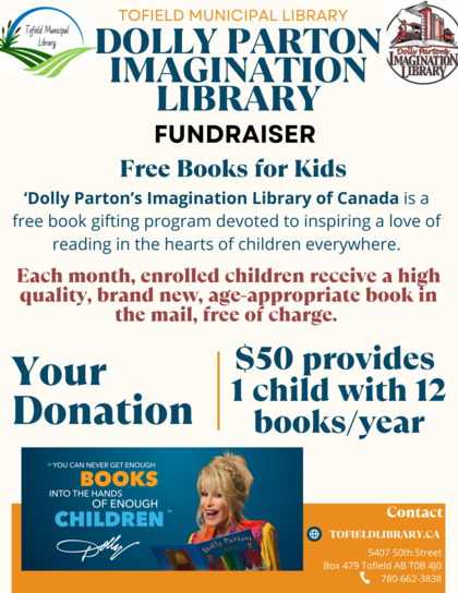 Fundraising for donors to support Dolly Parton's Imagination Library.